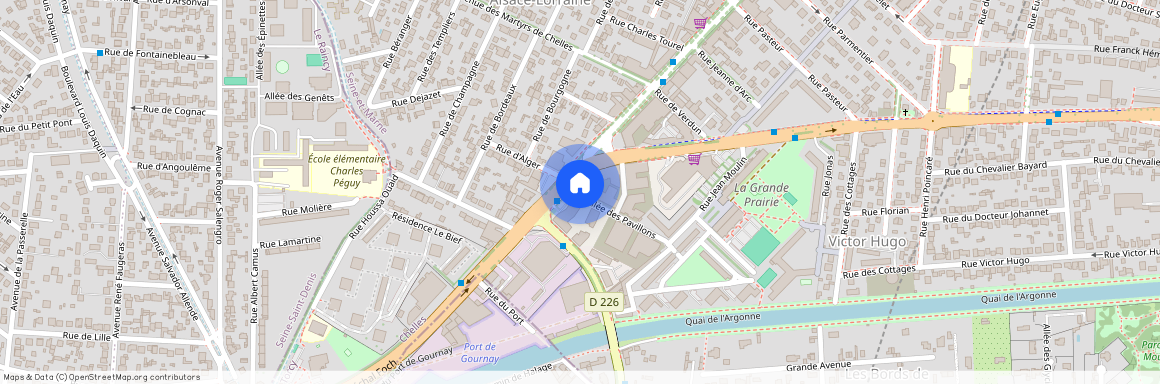 1 allées des Pavillons, 77500, Chelles