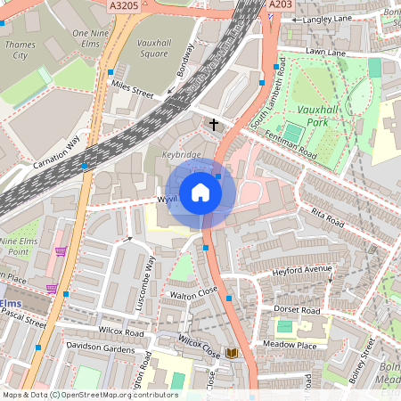 West Elms Studios, South Lambeth, 104a Stewarts Road, SW8 4UG, London