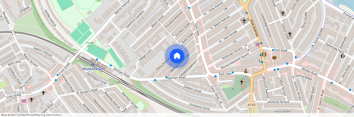 NE2, Whitley Bay