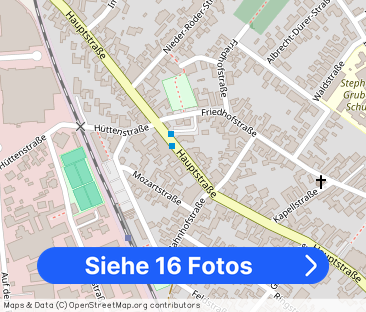 2-Zimmer-Wohnung mit großem Balkon und Einbauküche (E-Geräte gegen ... - Foto 1