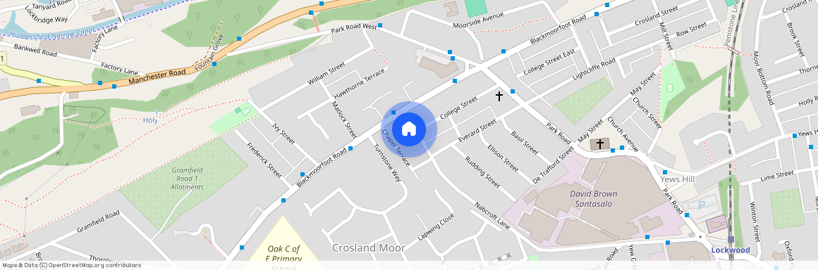 Nabcroft Lane, Crosland Moor, Huddersfield, HD4