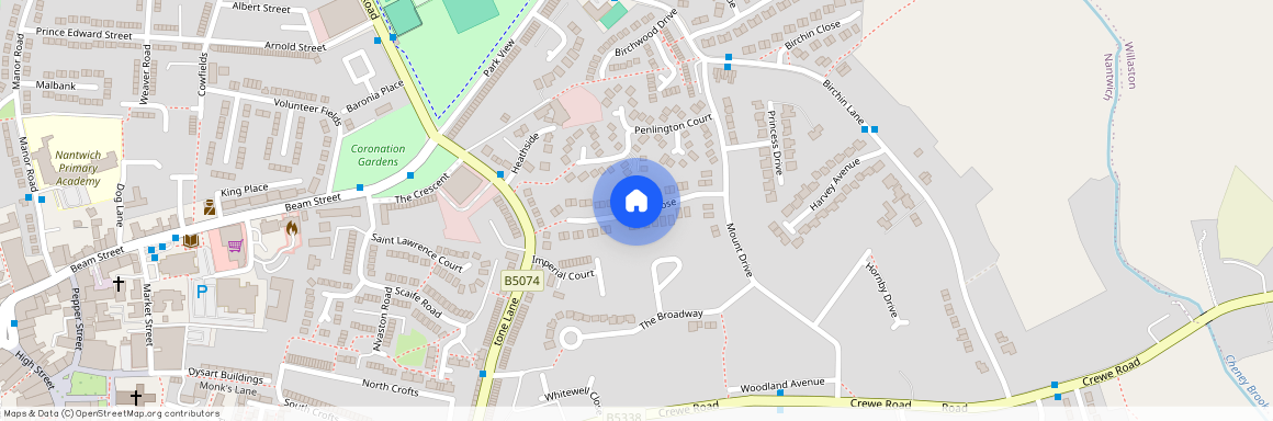 Mount Close, Nantwich, Cheshire, CW5