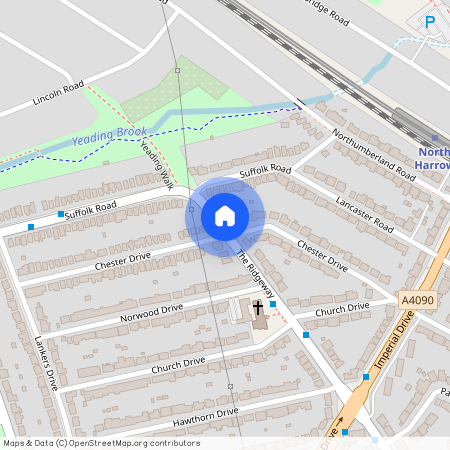 The Ridgeway, HA2 7QE, Greater London