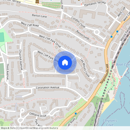 West Cliff Park Drive, Dawlish, EX7