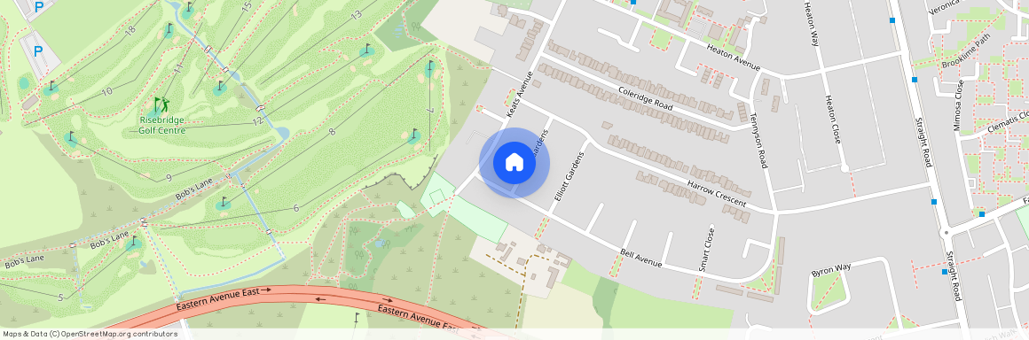 Ruskin Gardens, Harold Hill, Romford