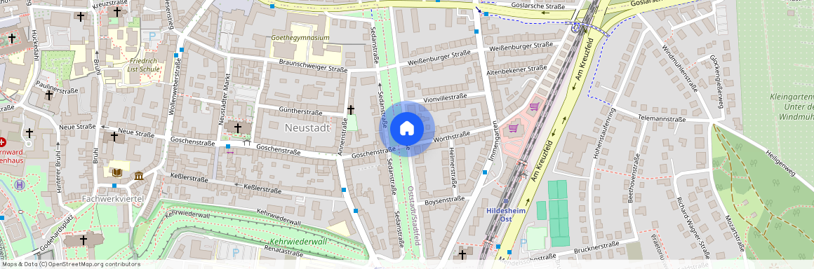 Building Sedanstraße - staylight - 1404542, Sedanstraße, Hildesheim