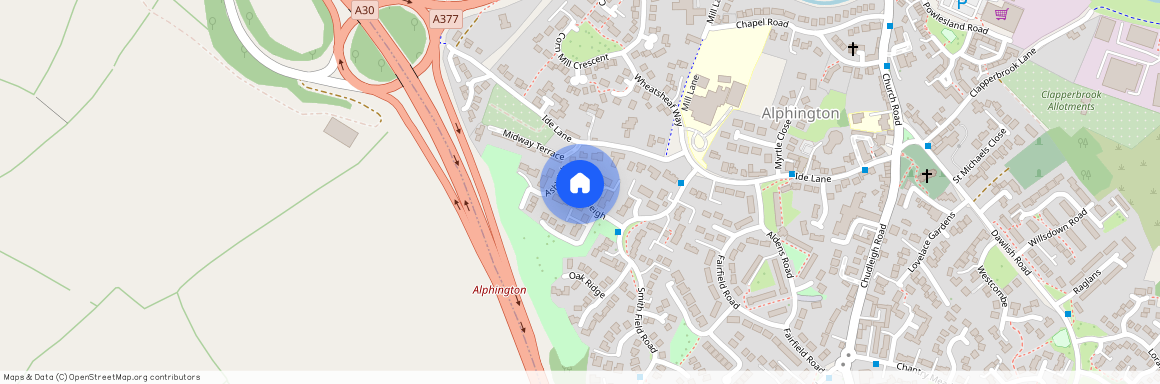 Ashleigh, Alphington, Exeter, EX2 8YU