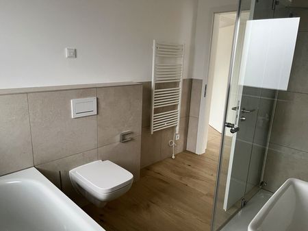 Zweizimmerwohnung mit großer Dachterrasse , EBK, Aufzug, TG-Stellplatz in Mainz-Kastel - Photo 4