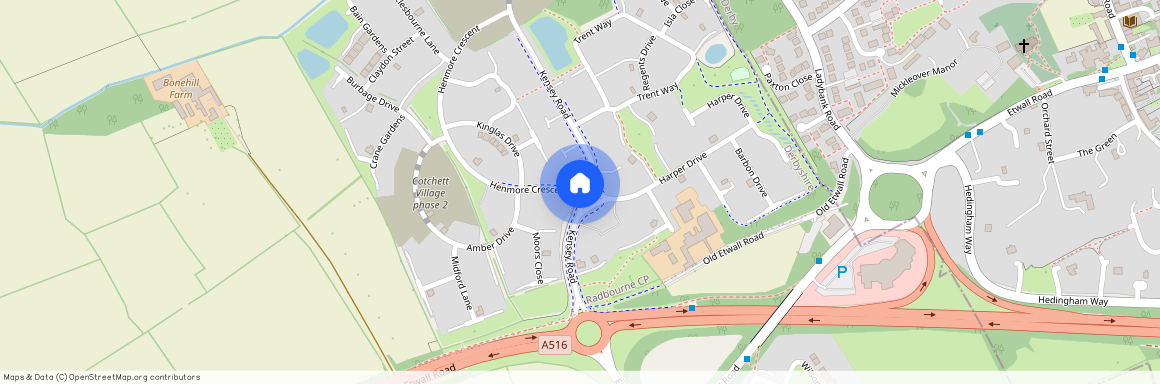 Henmore Crescent, Mickleover