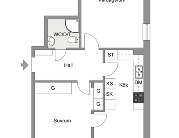 Regngatan, Uppsala - Foto 1