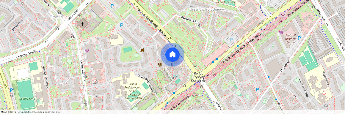 mazowieckie, Warszawa, Ursynów, Ursynów, Centrum, Aleja, Komisji, Edukacji, Narodowej