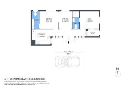 1/11-27 Carabella Street, Kirribilli NSW 2061 - Apartment For Rent | Domain - Photo 3