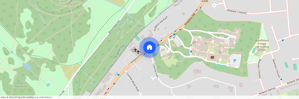 Coombe Park, Kingston Hill, KT2