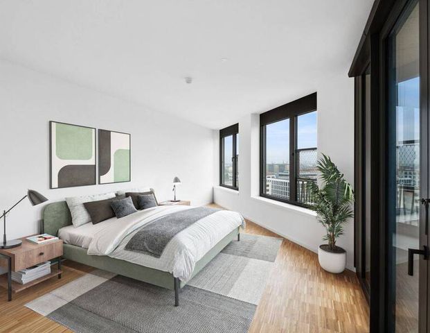 Spring Tower Vibes - Helles 2-Zimmer-Apartment mit Loggia mitten in der EuropaCity - Foto 1