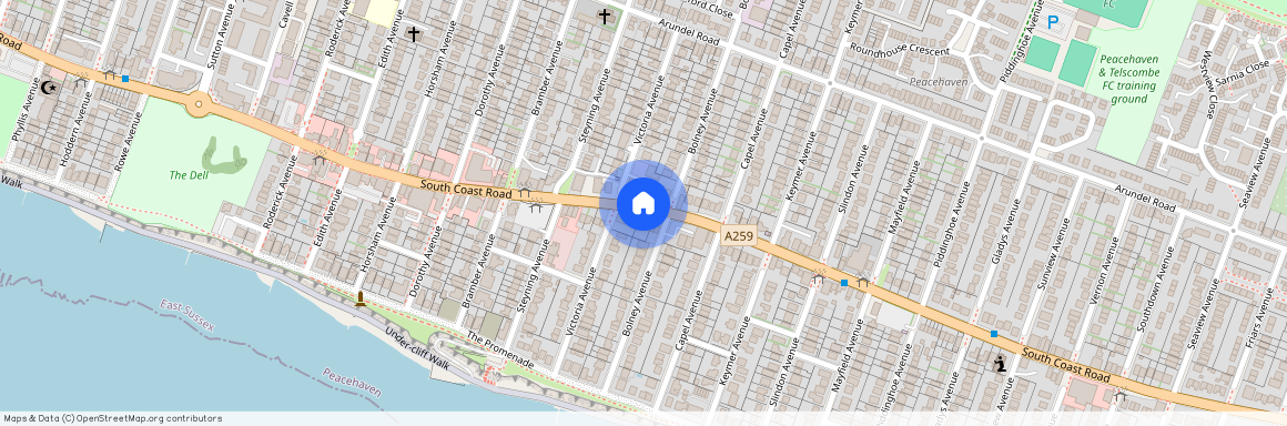 South Coast Road, Peacehaven, BN10 8NR