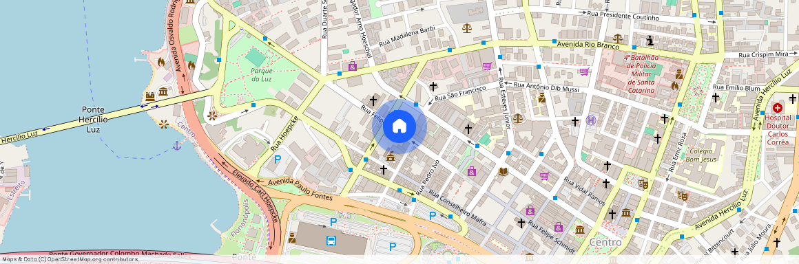 Rua Felipe Schmidt, 657, Florianópolis, Florianópolis - SC, 88010-002, Brazil