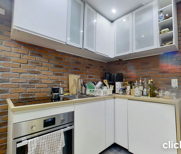 Appartement meublé 2 pièces lumineux avec balcon à Paris 18ᵉ – 34 m² - Photo 5