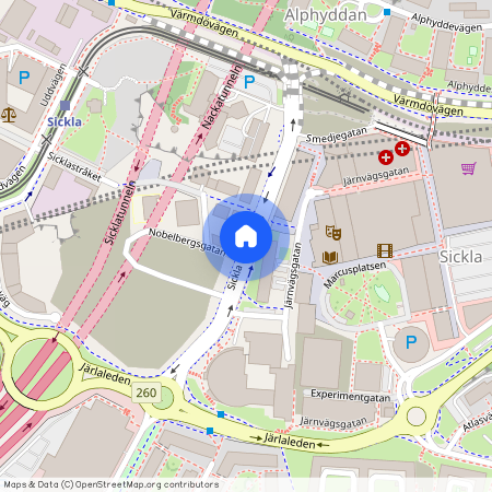 Sickla industriväg, Nacka