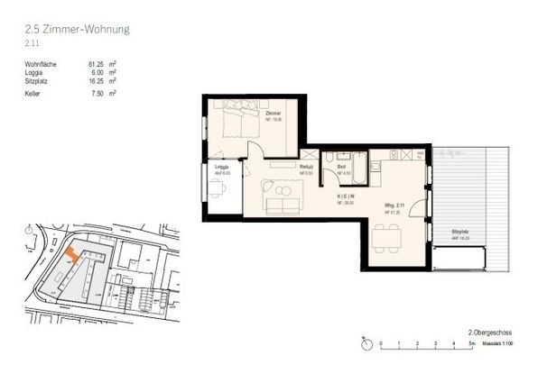 Appartement de 2 pièces - Juste à côté de la gare - Photo 1