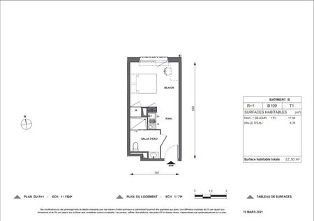 Location Appartement 1 pièce 22m² JOUE LES TOURS 37300 - Photo 4