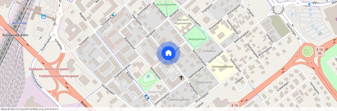 Simsgatan, Borlänge