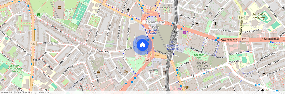 The Pavilion, One The Elephant, 6 St. Gabriel Walk, Elephant and Castle, London, SE1