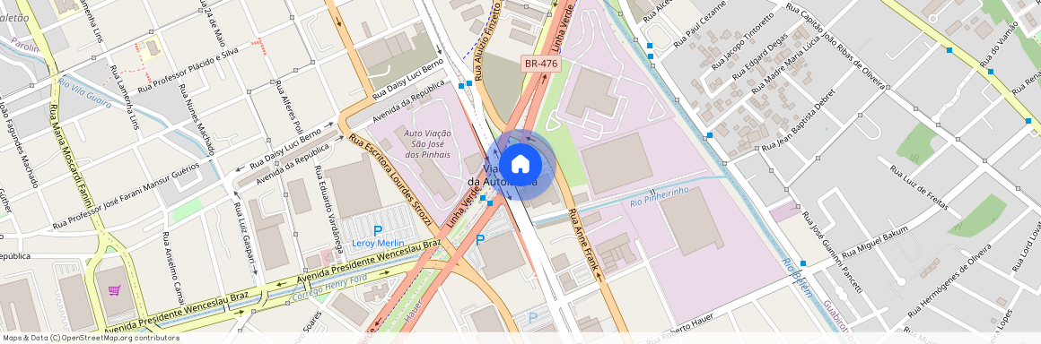 Rodovia 476 Antiga Br 116, 12195, Curitiba, Curitiba - PR, 81690-200, Brazil