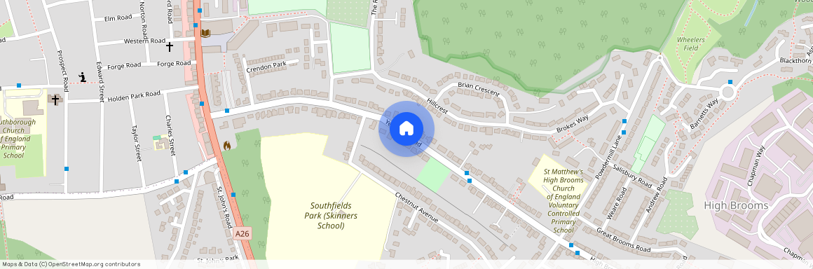 Yew Tree Road Tunbridge Wells TN4