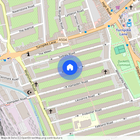 Raleigh Road, Harringey, N8