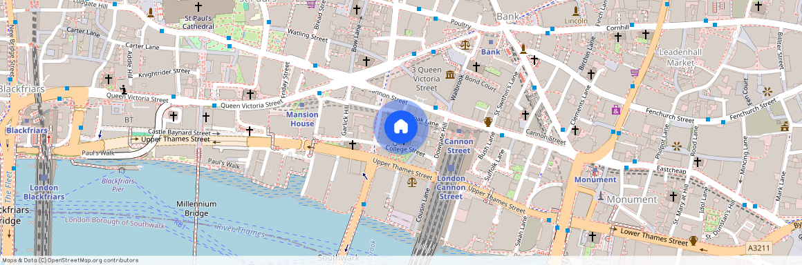 College Hill, City, EC4R