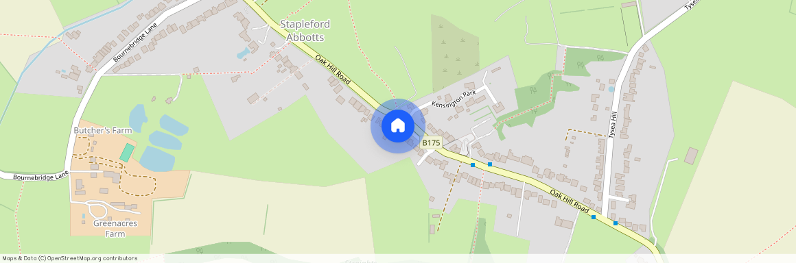 Oak Hill Road, Stapleford Abbotts, RM4