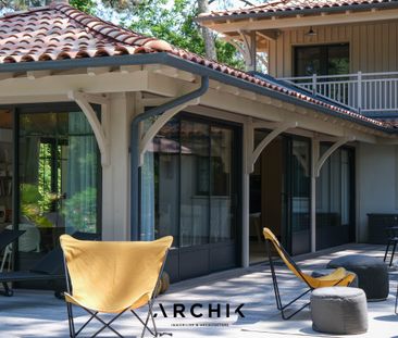 Architecture contemporaine inspirée des villas arcachonnaises dans ... - Photo 3