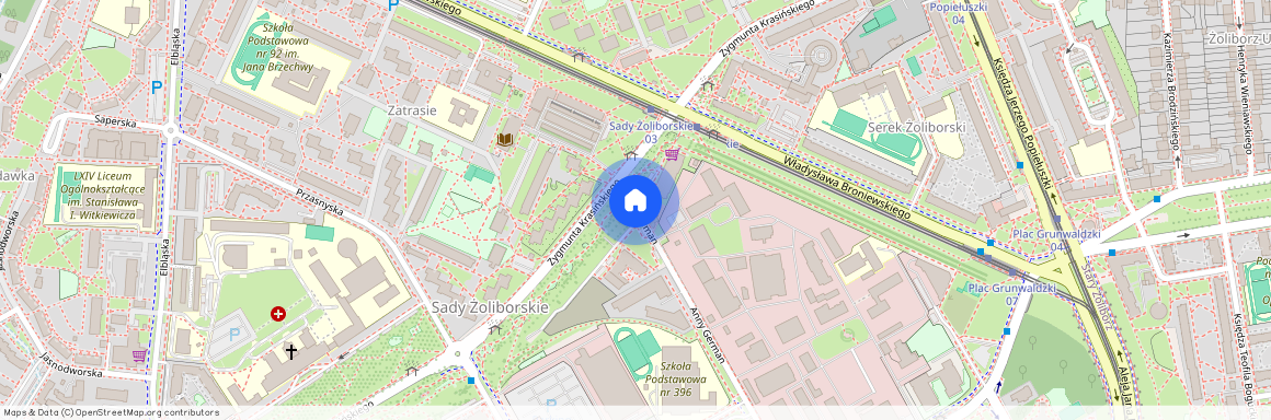 ul. Anny German, Sady Żoliborskie, Żoliborz, Warszawa, mazowieckie