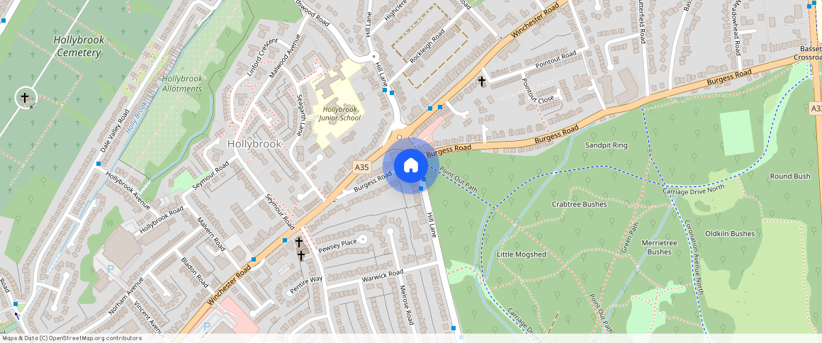 **, Hill Lane, Southampton SO15