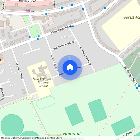 Newcastle Avenue, Ilford, London, IG6