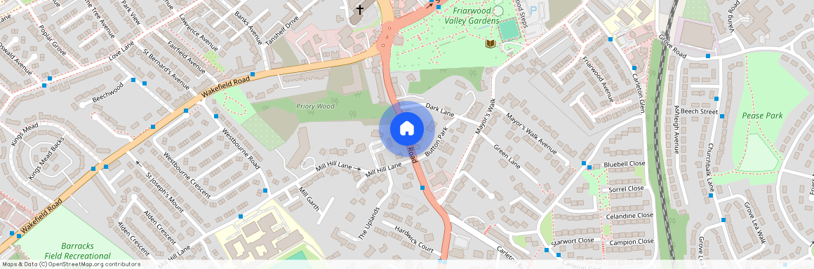 Mill Hill Road, Pontefract, West Yorkshire, WF8