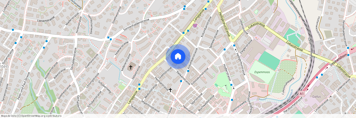 Pelikanstrasse 7, 9008 St. Gallen, Schweiz