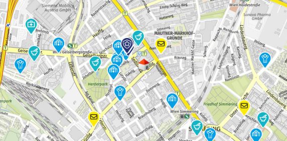 2-Zimmer-Wohnung mit Loggia und Balkon – Erstbezug in Niedrigenergiehaus - in 1110 Wien zu mieten - Foto 2