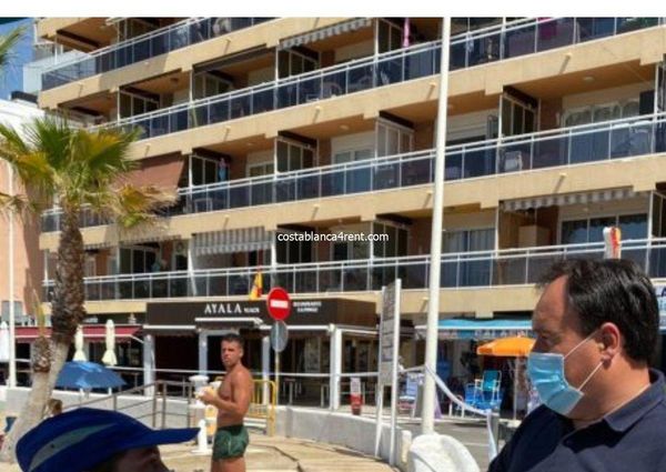 Winter let First line Beach La Cala Finestrat