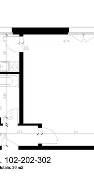 Appartement,1.5,36 - Foto 2