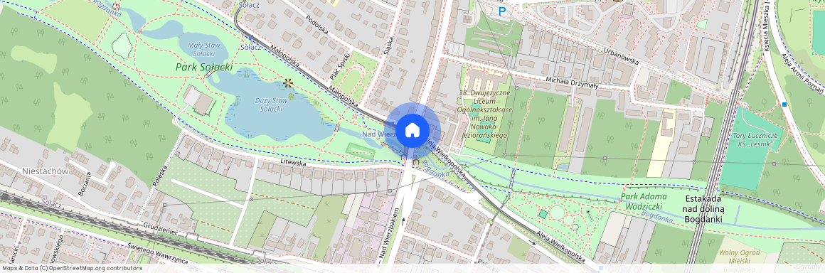 ul. Nad Wierzbakiem, Sołacz, Jeżyce, Poznań, wielkopolskie