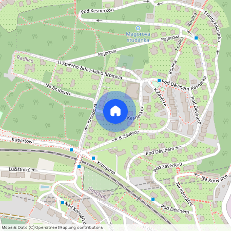 Nad Kesnerkou, Praha 5 - Smíchov