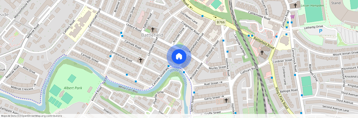 Battlefield Avenue, Flat 3-1, Battlefield, Glasgow, G42 9RJ