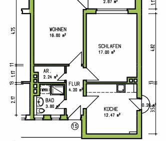 Wohnung Alexanderstr - Foto 3