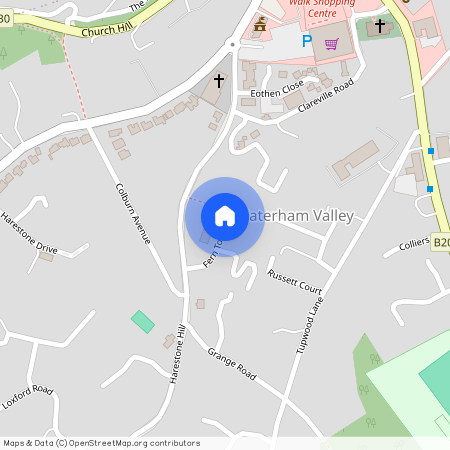 2 bedroom First Floor Apartment in Caterham Valley