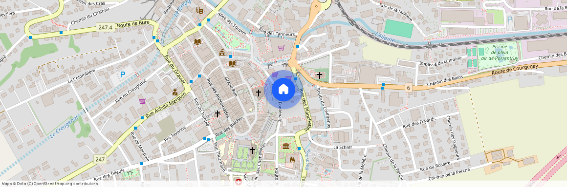 Rue de Fontenais 7, 2900 Porrentruy