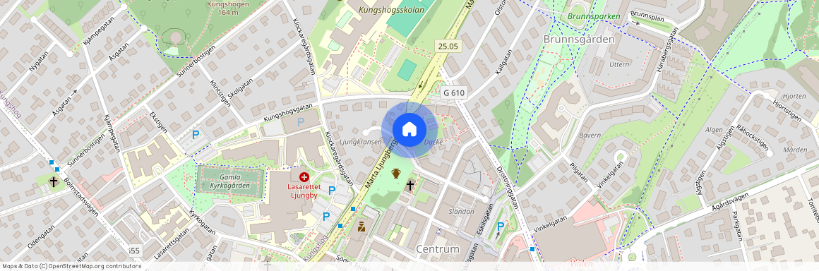 Centrum, Ljungby, Kronoberg, Märta Ljungbergsvägen 32