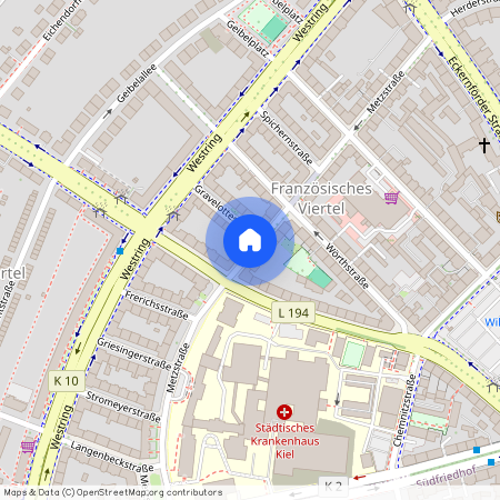Metzstraße, 24116, Metzstraße    Kiel