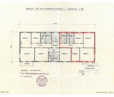 "4-Zimmer-Wohnung an zentraler Lage mit Balkon" - Photo 6