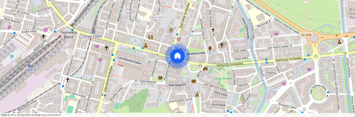 Centro - Mendibil - Santiago, Irun